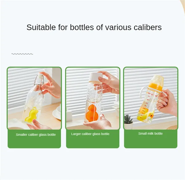 3Pcs Magic Bottle Cleaning Beans Cleaning Sponges Reusable Kitchen Gadgets Beans  Bottle Cleaner Brush for Internal Cleaning - AliExpress