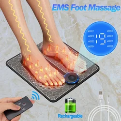Electric EMS Foot Massager Pad TENS Feet Massage Muscle Stimulation Relief Pain Improve Blood Circulation,Suppoer Dropshipping