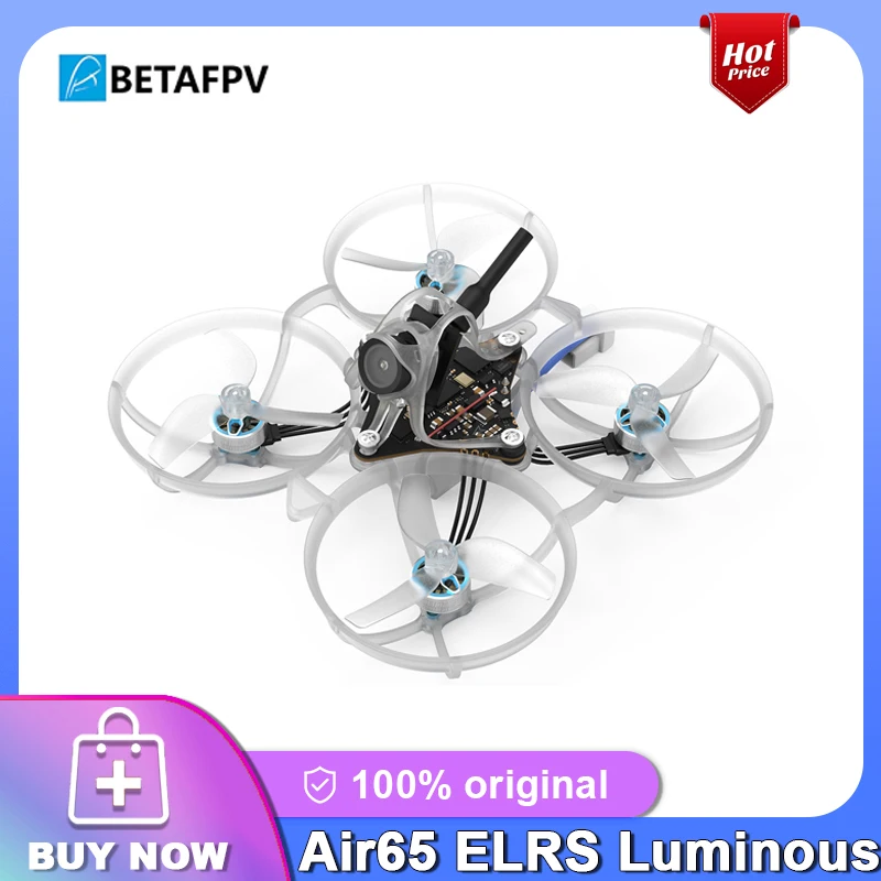 New BETAFPV Air65 ELRS 2.4G Luminous Limited Edition Brushless Whoop Quadcopter RC Racing Drone