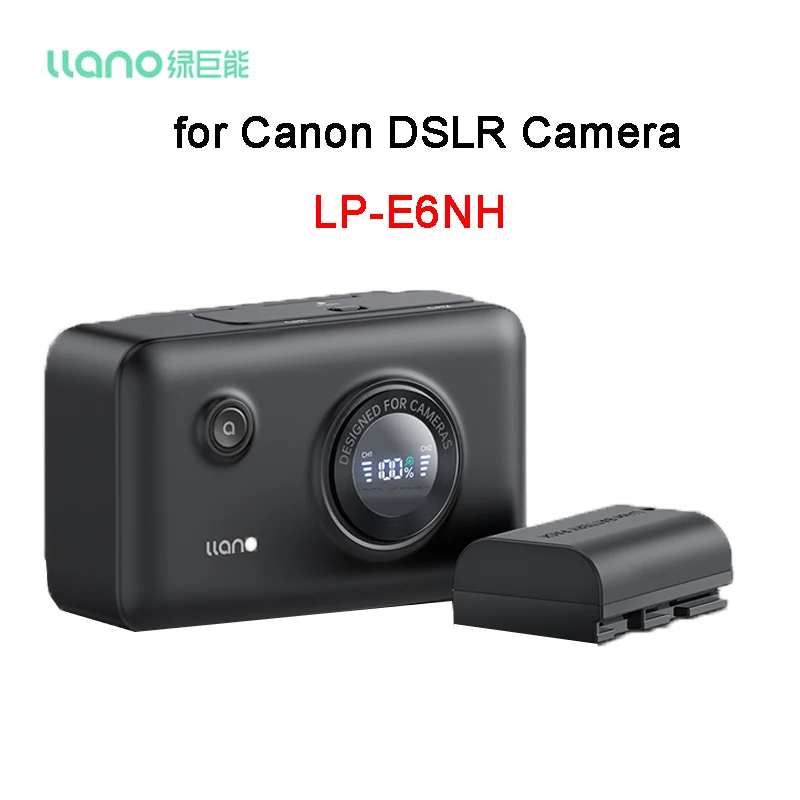 Canon対応 LP-E6/LP-E6N/LP-E6NHバッテリー(2個セット)互換 USB Canon対応 LP-E6/LP-E6N/LP-E6NHバッテリー(2個セット)互換 USB