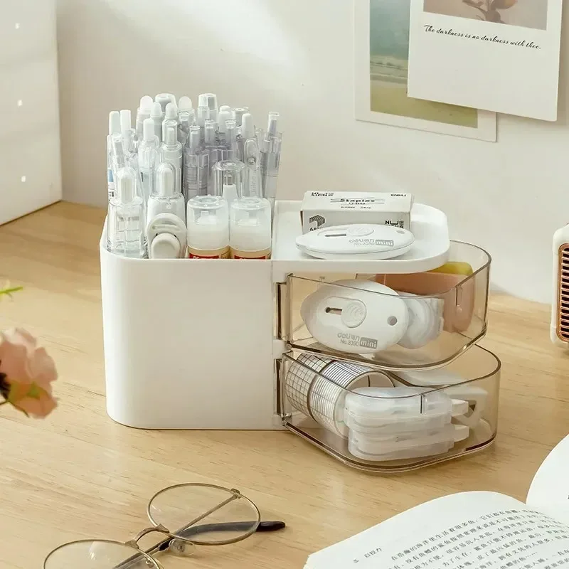 Desk Organizer, Office Supplies Organizers and Accessories, Makeup Brush Holder, Pen/Pencil Holder, Remote Control Holder 2