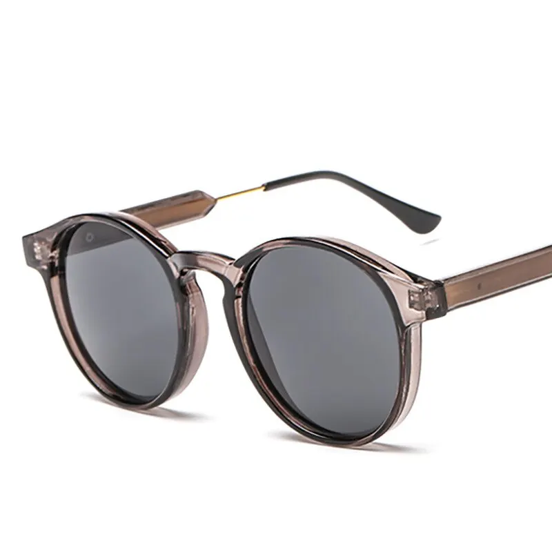 Sunglasses Retro Round Female Male Brand Design Transparent Female Sunglasses Men And Women Sunglasses Uv400 2023_voghion.com