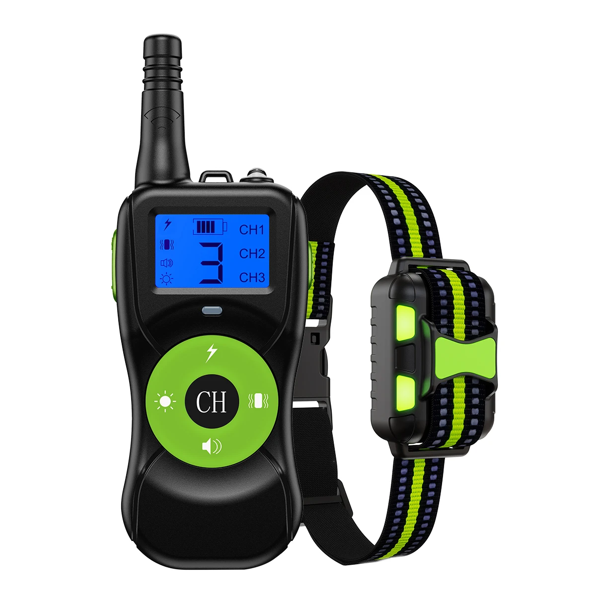 

Pet Shock Training Collar Battery Operation Dog No Bark Training Collar Electronic Anti Bark Dog Collar