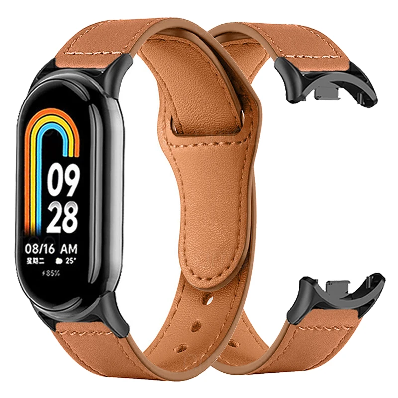 Cinturino In Pelle Per Cinturino Mi Band 8 Cinturino Per Cinturino Xiaomi Band 8 Bracciale Correa Per Cinturino Xiaomi Mi Band 8 Correa Mi Band 8