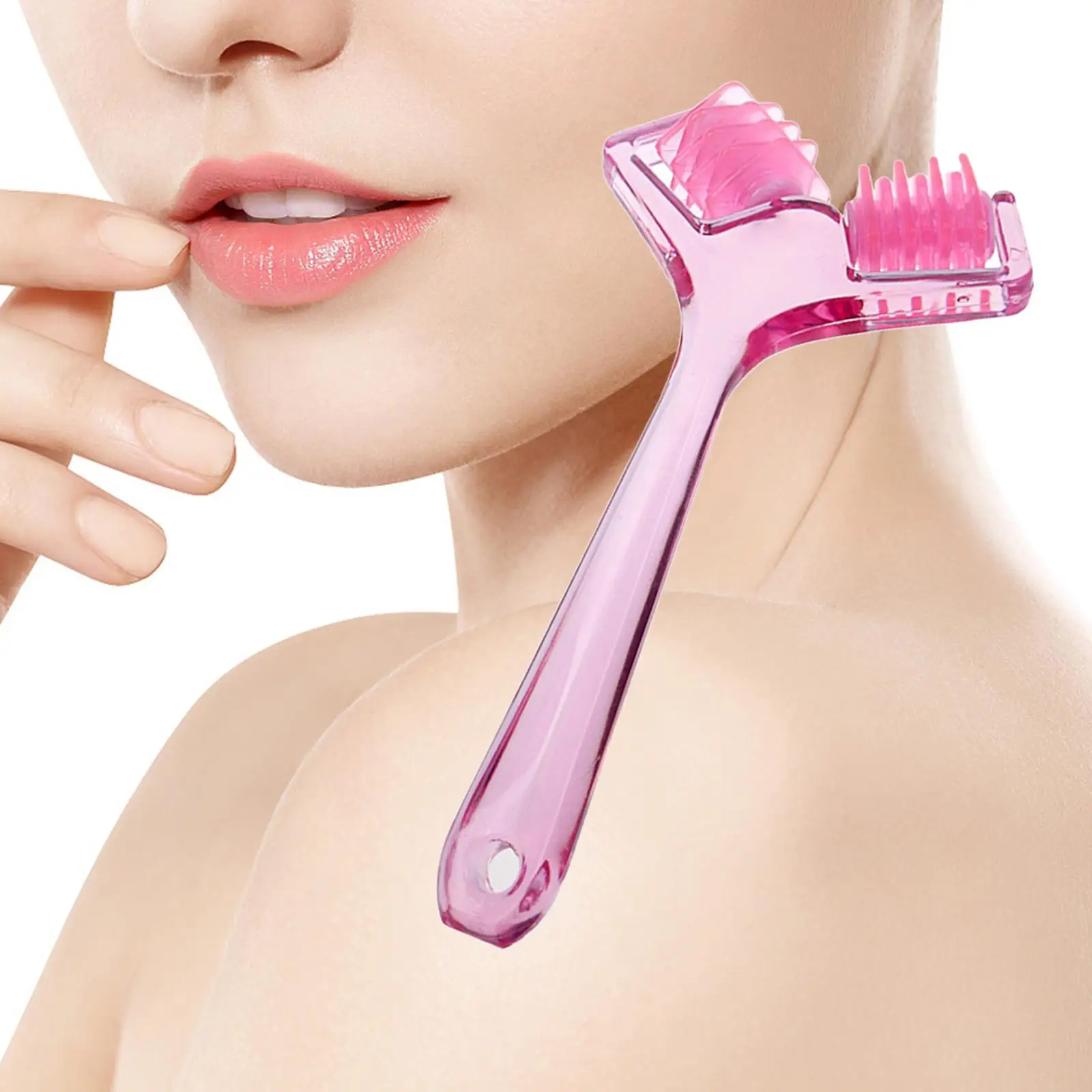 

Face Roller massage Chin Massage Roller Double Roller Massage Face Lifting Tool