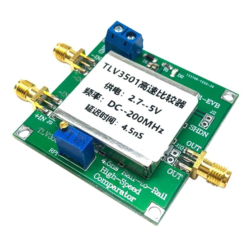 

TLV3501 High Speed Comparator Frequency Meter Frontend Shaping Relay Digital Module 4.5Ns Ultra High Speed Comparator