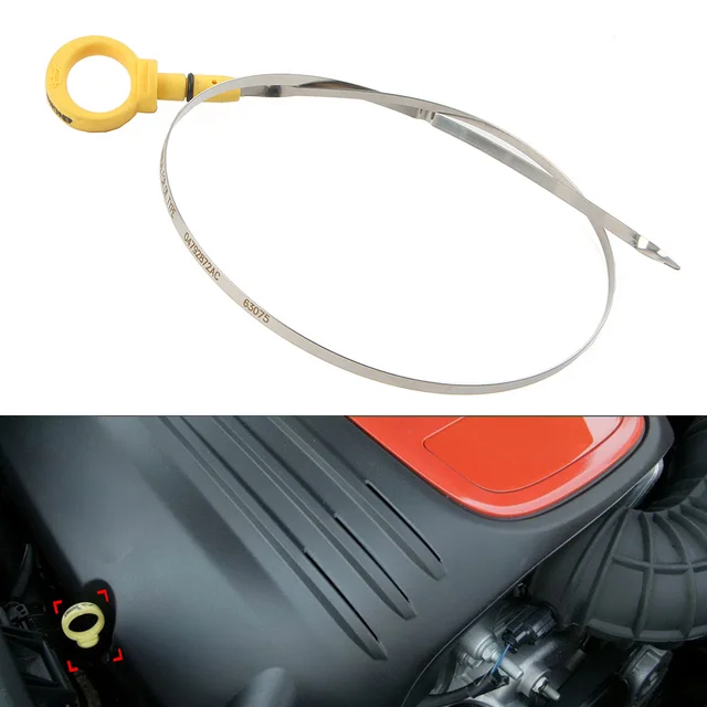 Engine Oil Dipstick For Honda Civic & HR-V 1.8L L4 – Orange Handle, 20" Long