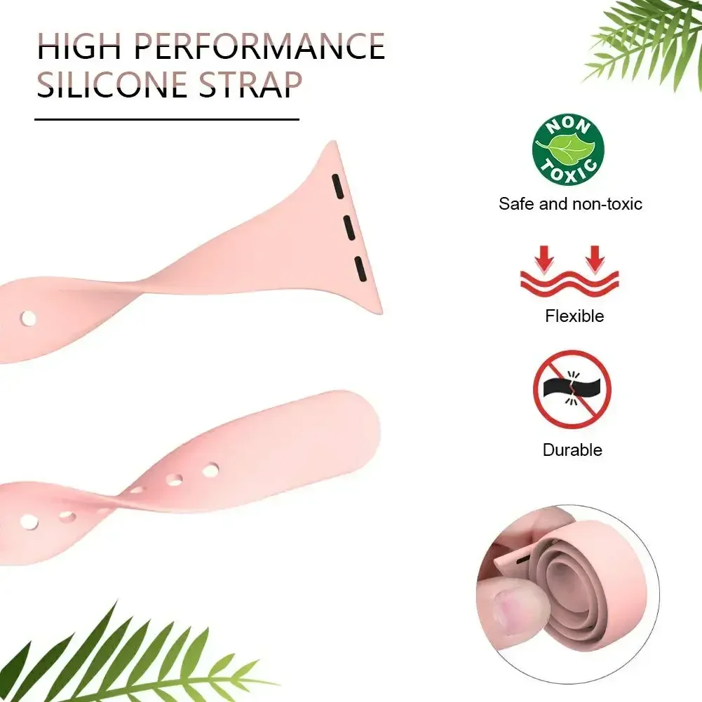 Slim Silicone Sport Watch Bands - Enhanced Comfort and Style