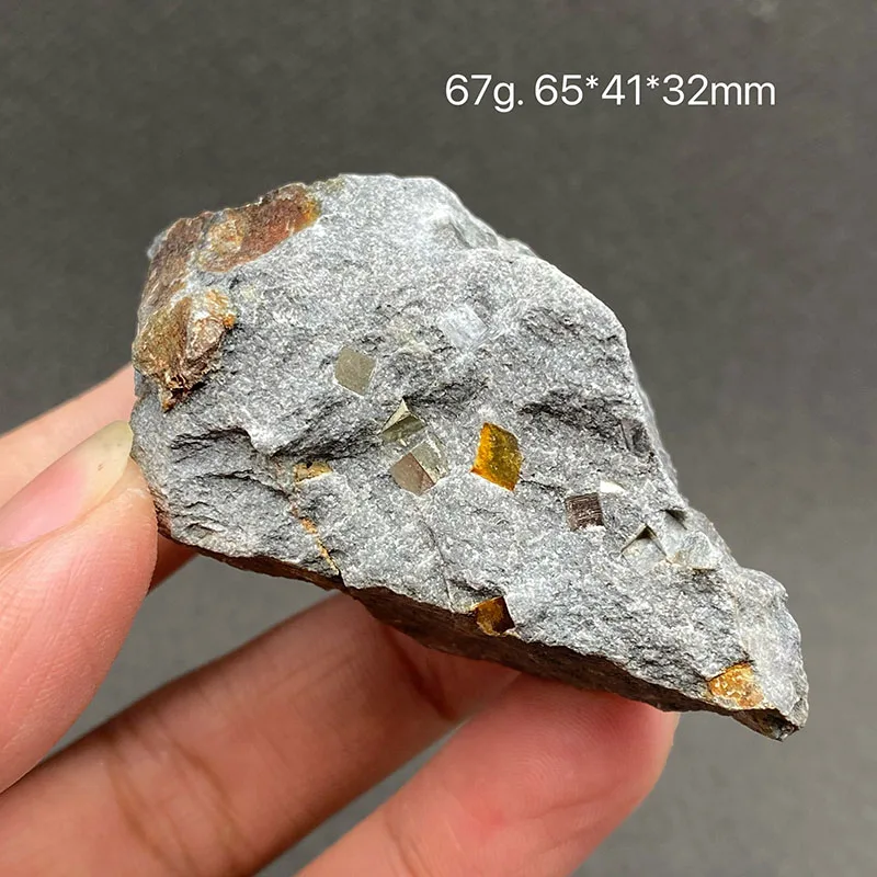 100% Rare Natural Pyrite Mineral Specimens Stones and Crystals Healing Crystal from Spain