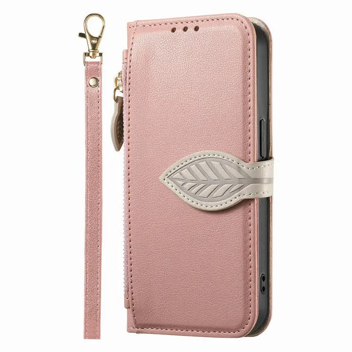 5G Leather Zipper Wallet Case for Samsung Galaxy - Premium Protective Cover