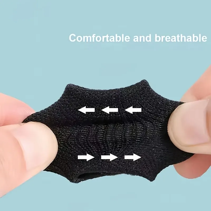 20-Piece High Elasticity Breathable Finger Compression Sleeves Pack