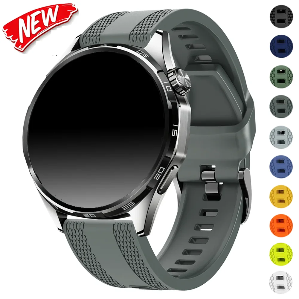 Premium 22mm Silicone Watch Strap - Versatile Fit for Various Garmin Models