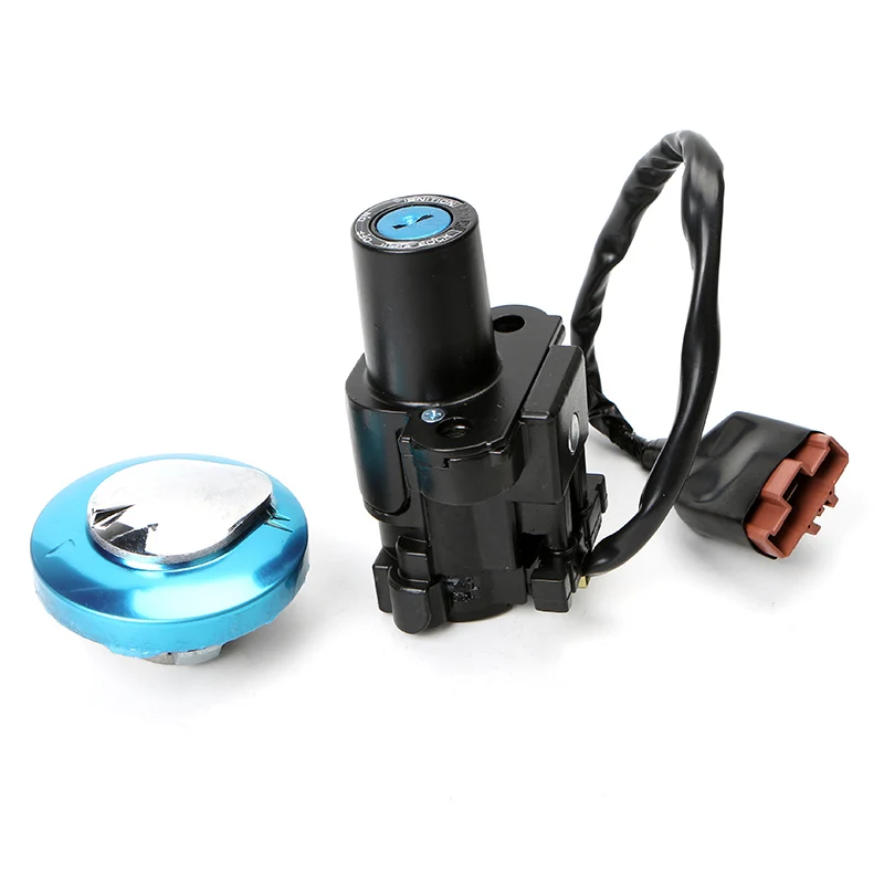 Motorcycle Ignition Switch Lock Gas Fuel Petrol Tank Cap Cover Seat Lock Key For Honda CRF250L CRF250LA CRF250 L LA CRF 250 - Foto 2