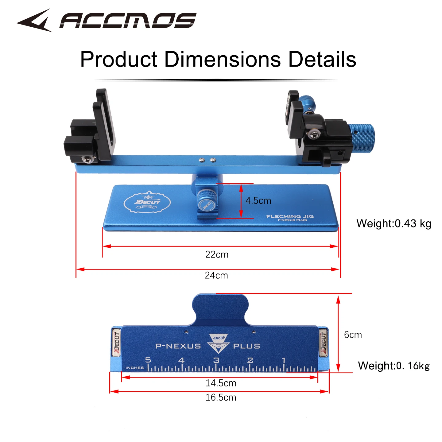 Adjustable Archery Fletching Jig 2