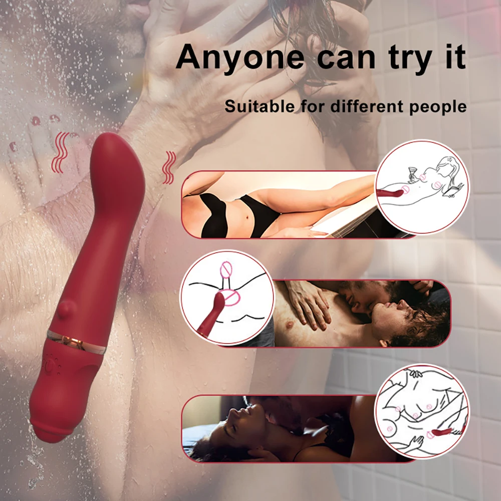 

7 Modes Vibration G-Spot Dildo Vibrators Clitoris Vaginal Multiple Stimulation Massager Powerful Motor Vibrating Adult Sex Toys