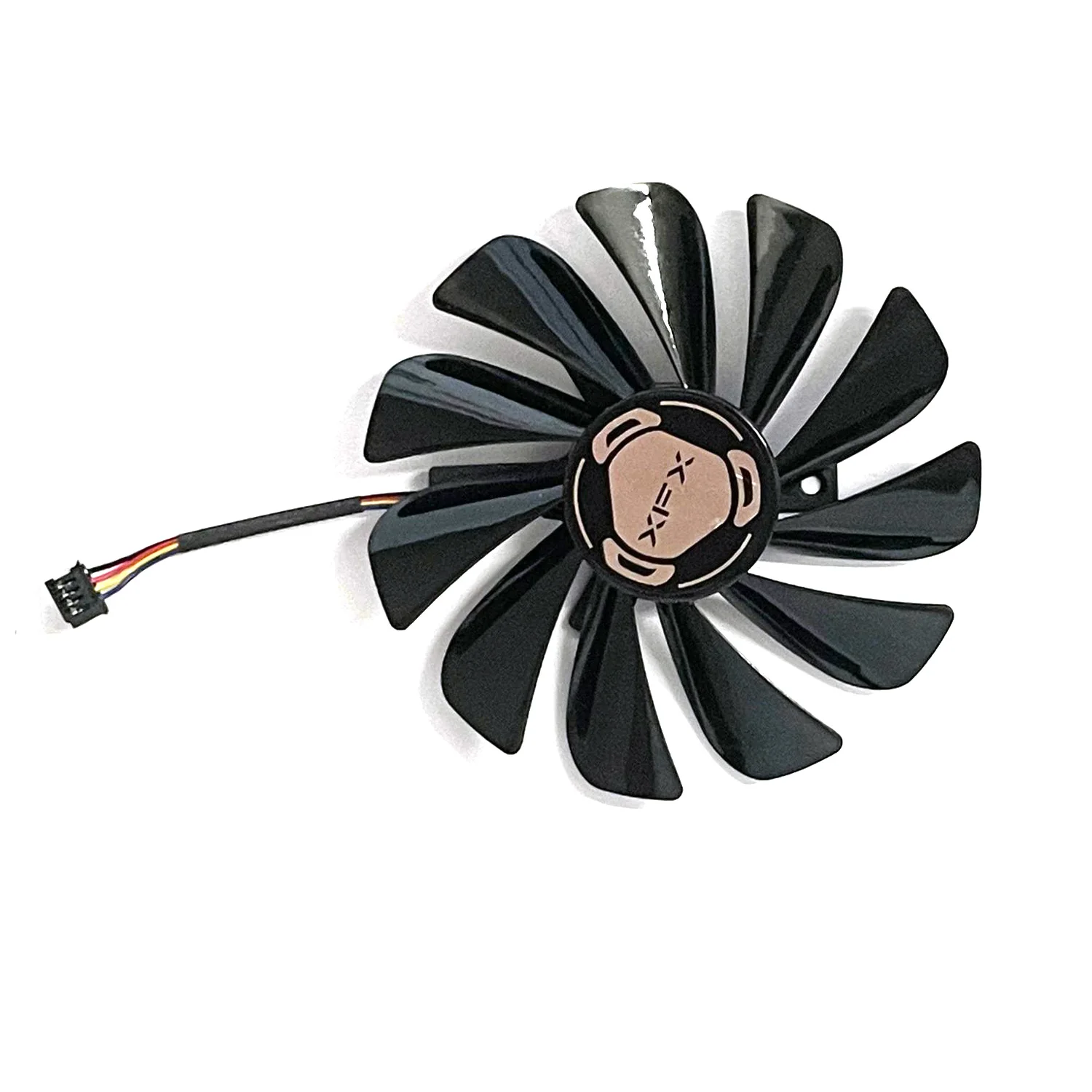New 95mm DC 12V 0.45A FDC10U12S9-C CF1010U12S 4Pin XFX RX 5600 5700XT GPU Cooler for XFX RX 5700 5700XT 5600XT Graphics Cooler
