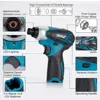 Hormy Compact 12V Electric Screwdriver 2500RPM 100N.m Cordless Impact Screw Driver Motor Compatible For Makita 10.8V Battery 5