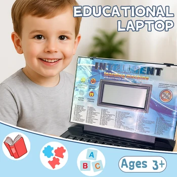 Kids' Educational Laptop Toy (Ages 3+) – 60+ Learning Games 1
