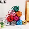D&D 100M/roll Metallic T-Shirt Yarn Fabric Cloth Knitting Yarn for Hand DIY Bag Blanket Cushion Crocheting Projects 1