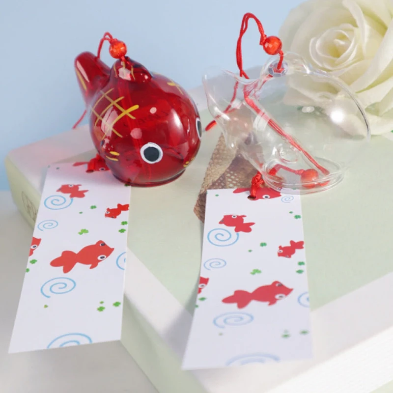 Furin – Sagoma di Pesce Rosso - Campane a vento Giapponesi 17 Furin – Sagoma di Pesce Rosso - Campane a vento Giapponesi - immagine 13