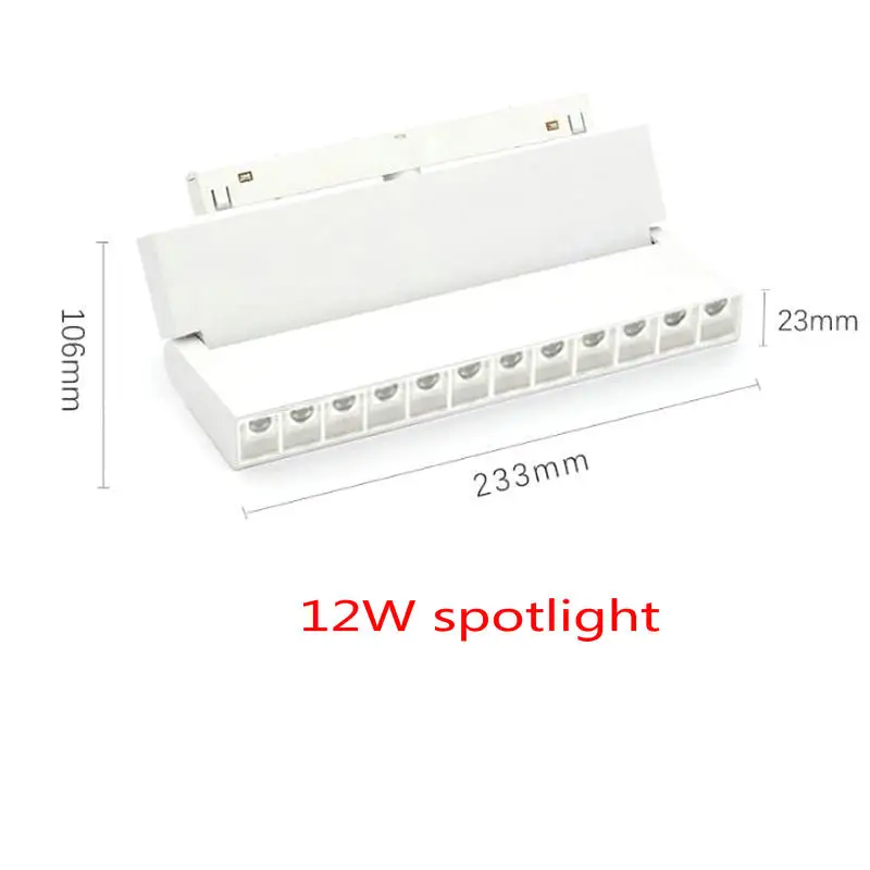 Description Picture 3 of itemMagnetic Track Lights Embedded LED Spotlight Living Room Without Main Light Lighting Grille Lamp Series