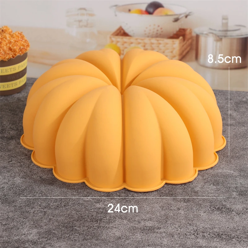 Thanksgiving Cake Molds Halloween Baking Pan Non-Stick Round Silicone Molds  for Cheese Cake Bread Mousse Pan Pudding Silica Mold - AliExpress