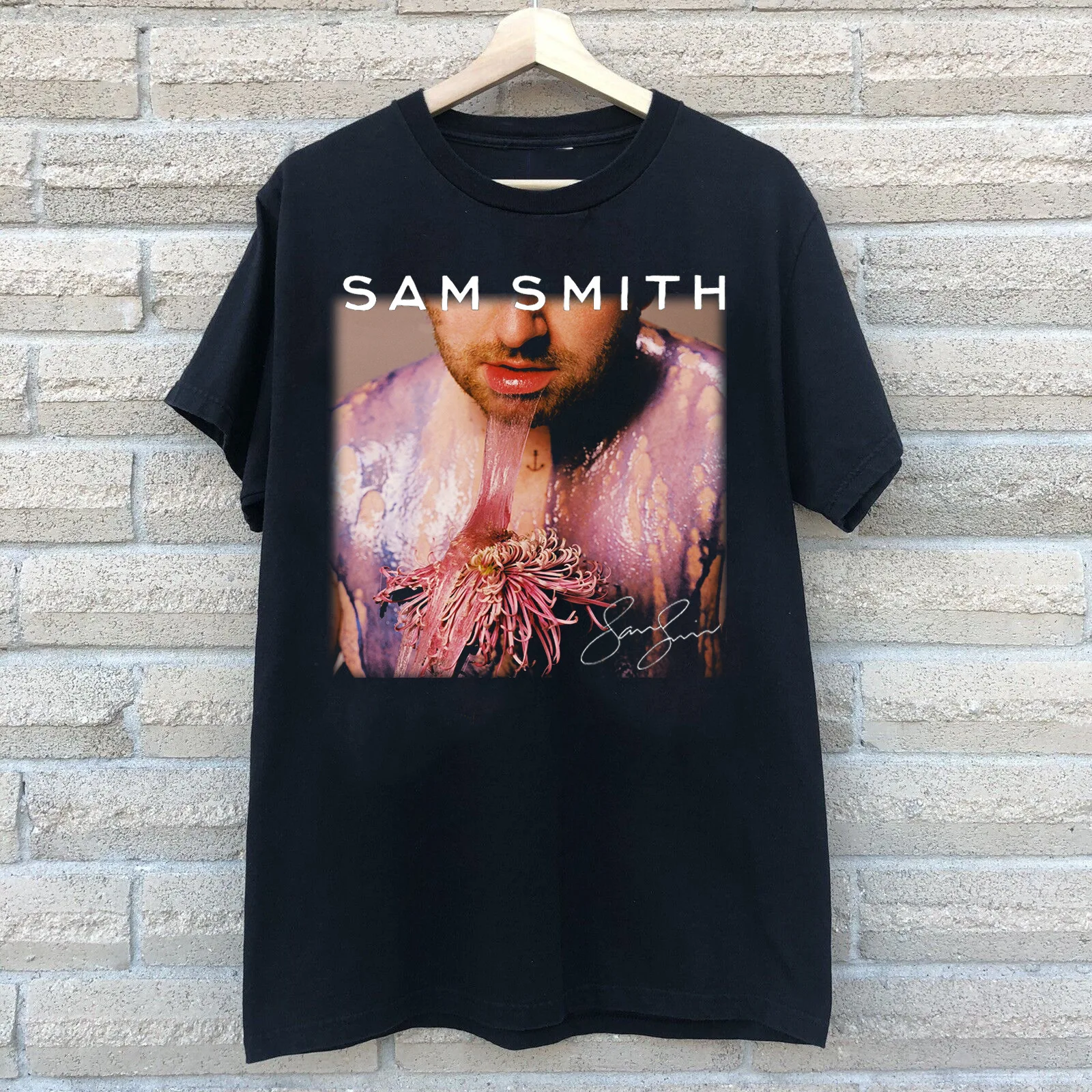 Nuovo Regalo Sam Smith Singer Per Fan Black S-2345Xl T-Shirt Gc1134
