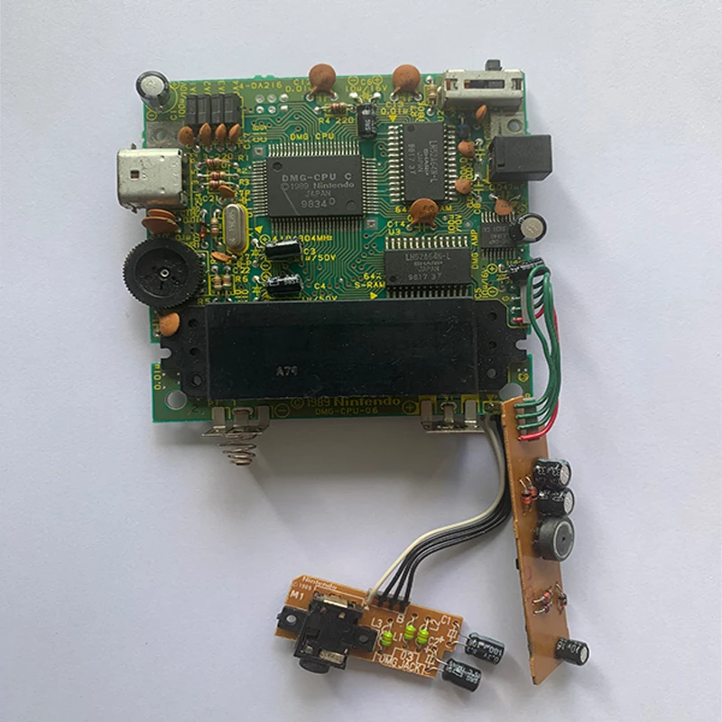 

Original PCB Plate Main Board For Game Boy GB DMG 01 Motherboard CPU Used