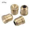 4Pcs Press Fit Ball Oiler Brass Push Button Flange Grease Oil Cup 10mm for Gas Engine Motor Lubrication System 5