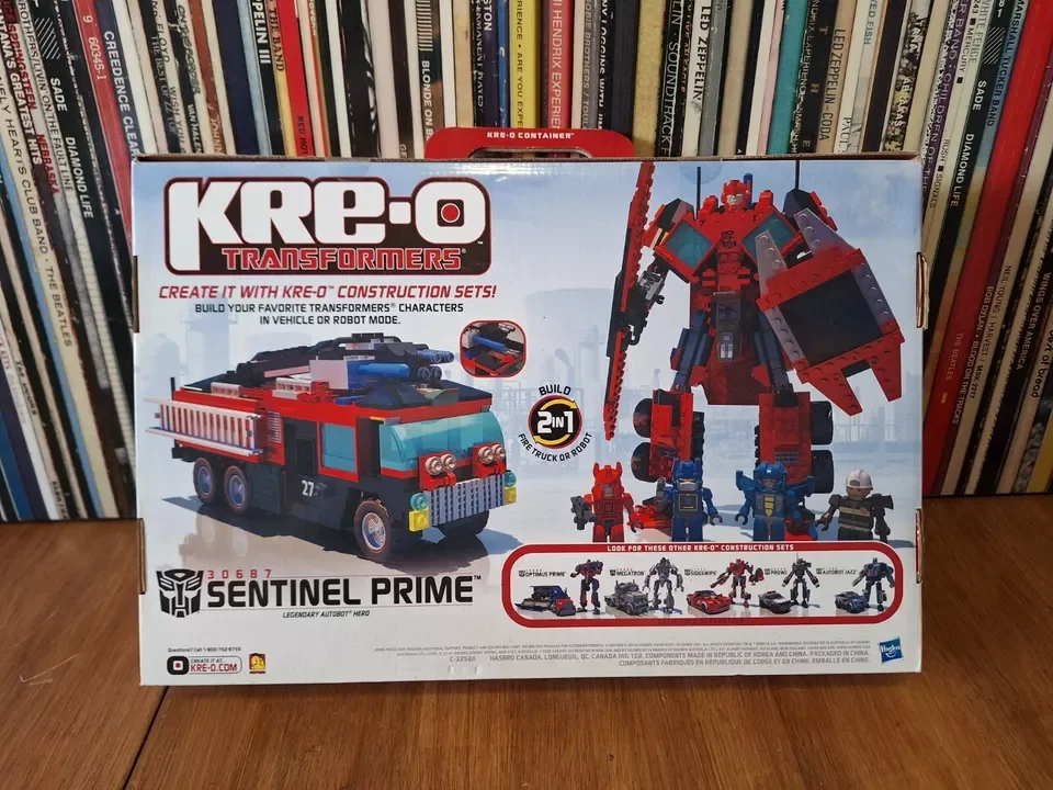 Hasbro KRE-O Transformers Sentinel Prime Construction Set