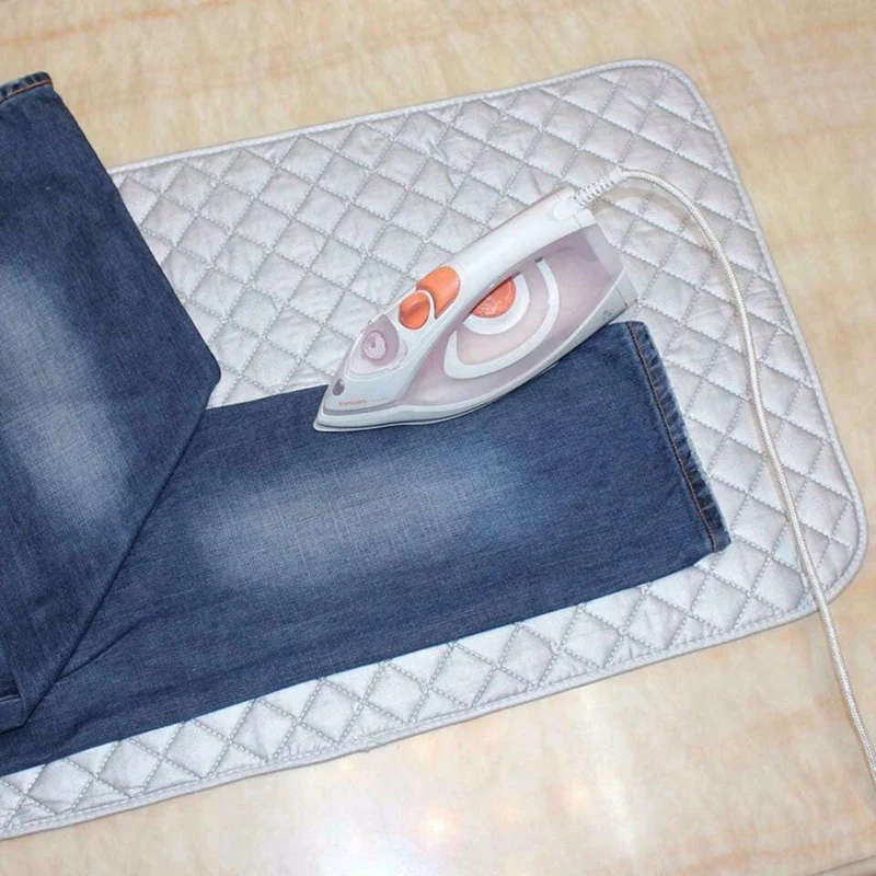 SEWS 테이블 탑 다림질 매트, 세탁 포드 와셔, 건조기 커버 보드, 내열성 담요, 프레스 의류 보호대
