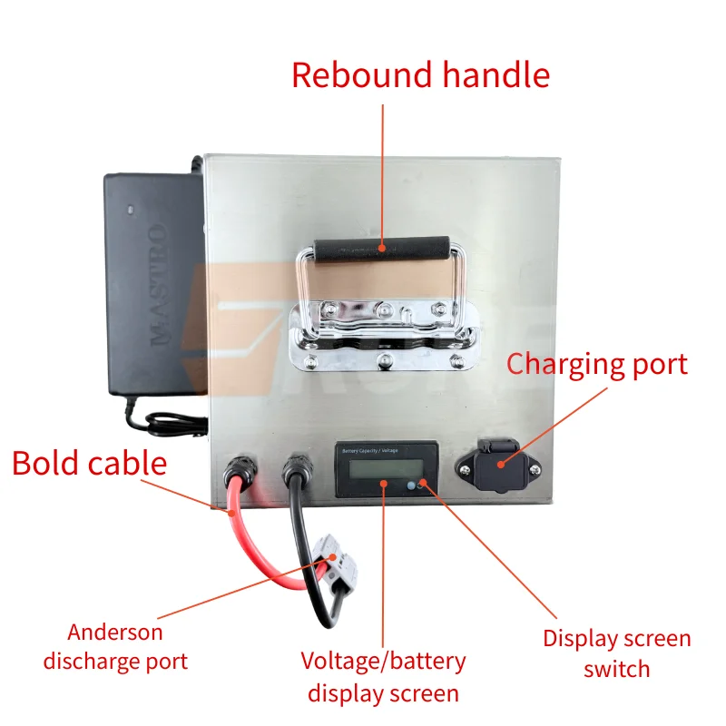 72V Rechargeable Battery for Backup Power and Energy Storage Systems