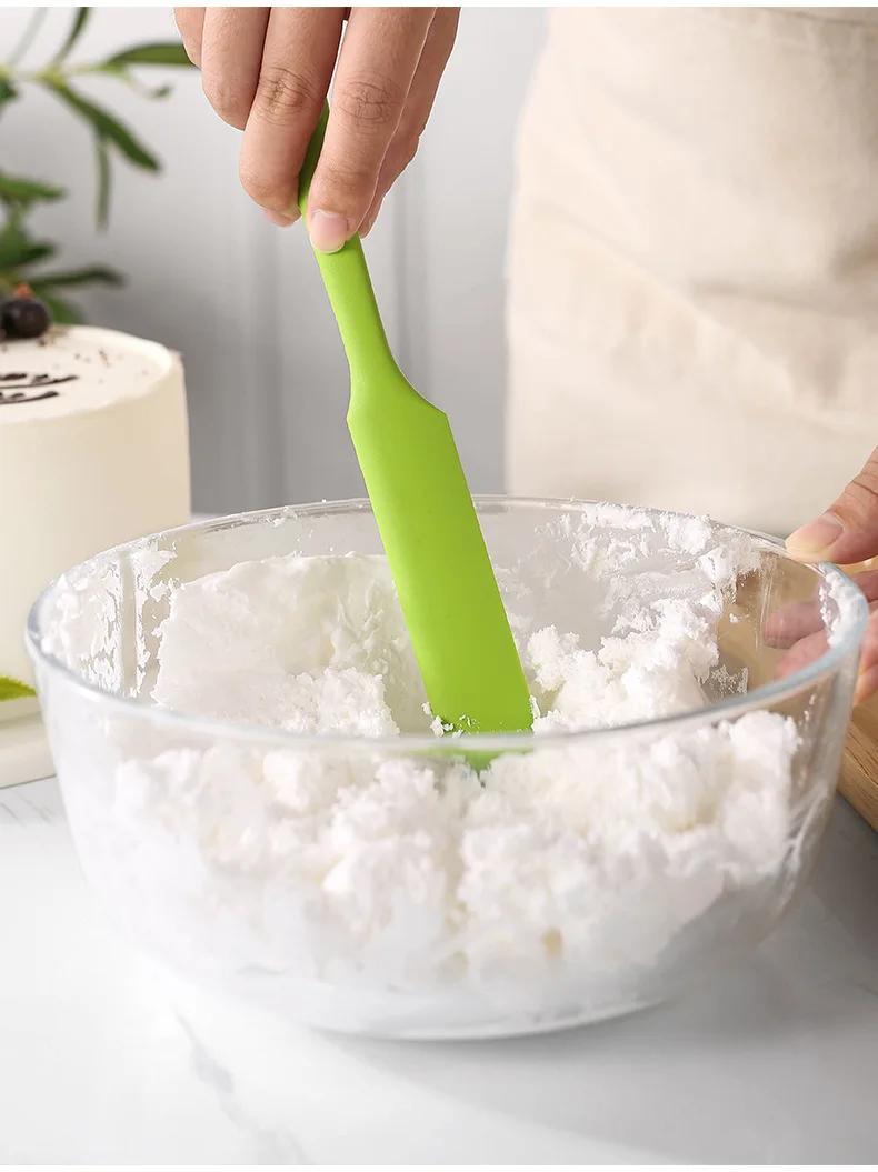 FAIS DU Langer Schaber, antihaftbeschichteter Silikon-Cremespatel, Schaber, hitzebeständige Spatel, flexibles Kuchen-Backwerkzeug – Detail 7