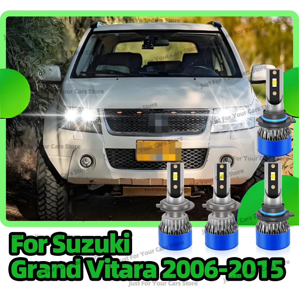 2/4x 하이 로우 빔 헤드라이트 전구 20000LM 3570 CSP For Suzuki..