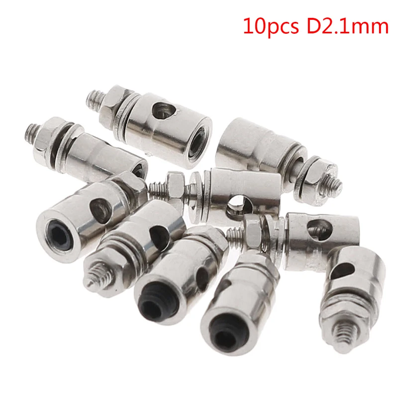 10 Stück RC Servo Schubstangen - Einstellbare Pushrod Connector 1,3mm