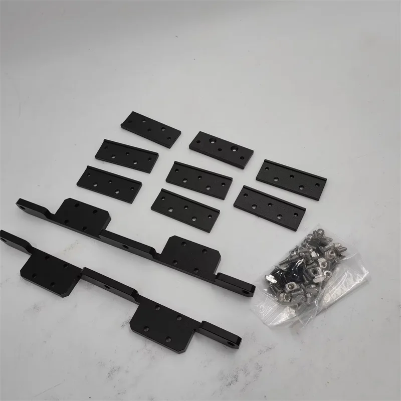 Funssor-creality Cr6 Max Impressora 3d Dual Linear Rail Eixo y Placa de Transporte Trilhos Duplos Upgrade Grupo Mgn9h - Imagem 4