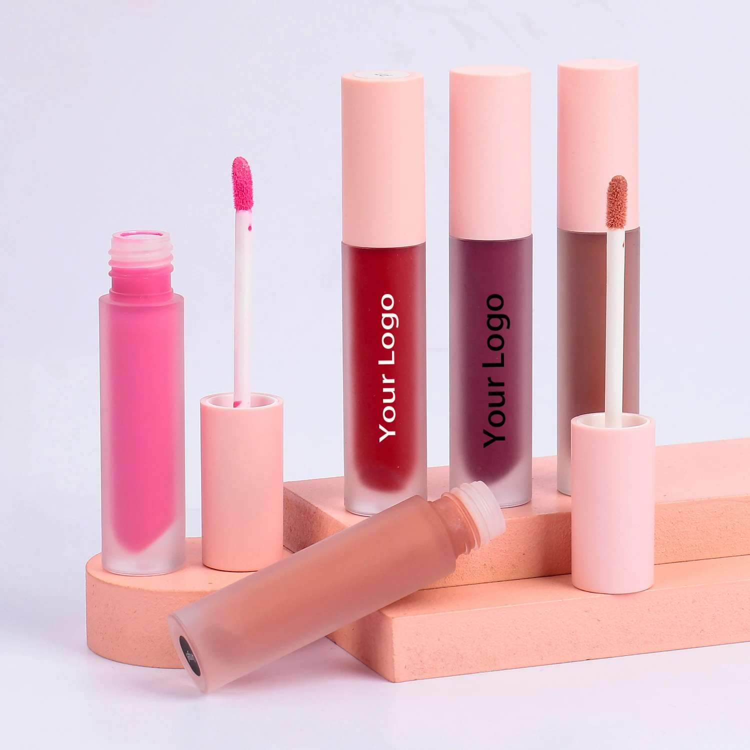 

Wholesale 113 Colors Lip Gloss Private Label Waterproof Long Lasting Vegan Lipgloss Glossy Matte Makeup Liquid Lipstick No Logo