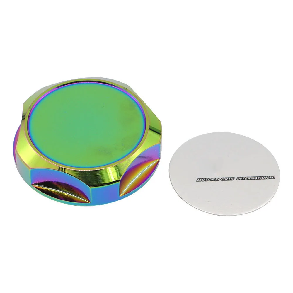 Engine oil filler cover CNC aluminum engine oil tank cap cover 32mm for Nissan fuel tank cap
