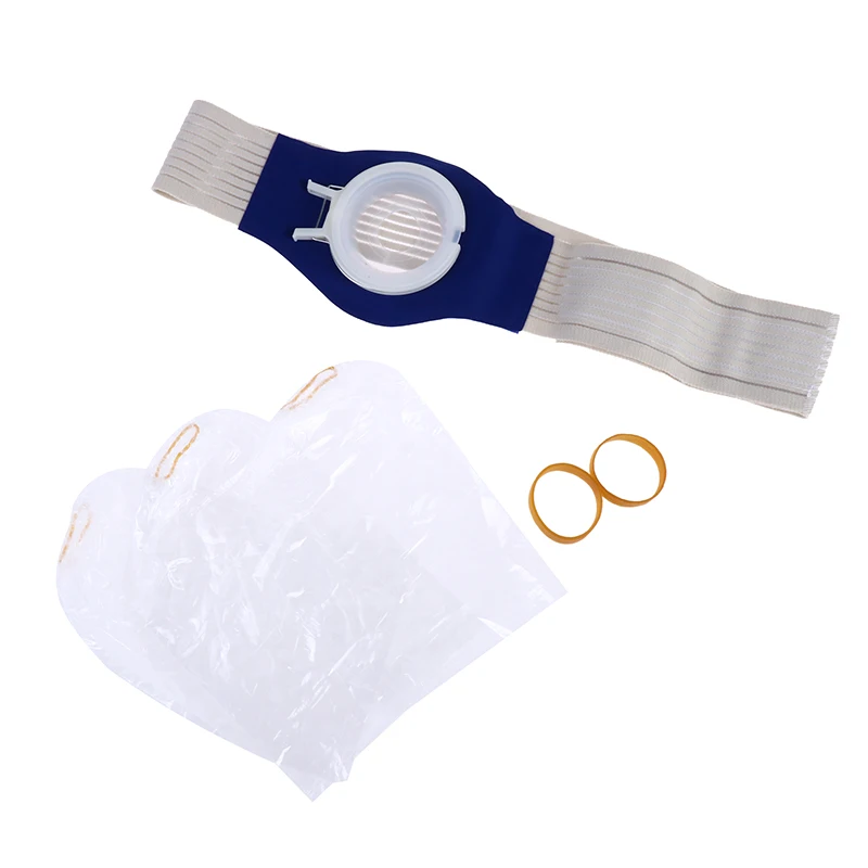 Colostomy Bags Ostomy Belt Drainable Urostomy Bag After Colostomy Ileostomy Pouch 1set