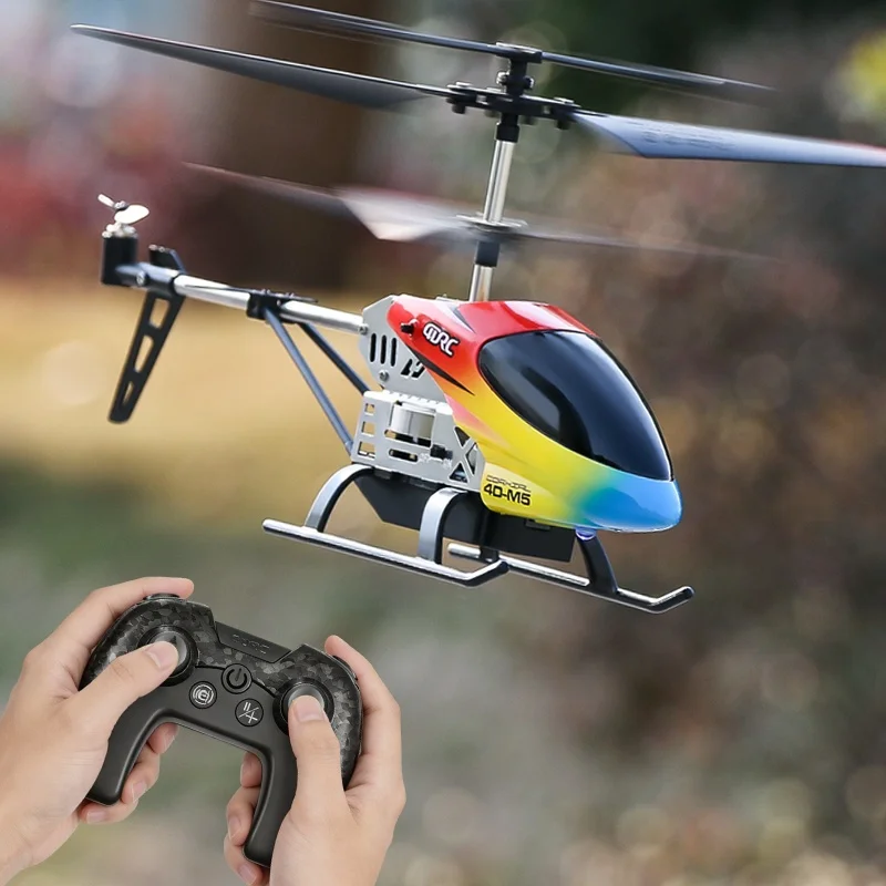 Drone M5 3.5CH Maintien d'Altitude Gyroscope LED - Rouge