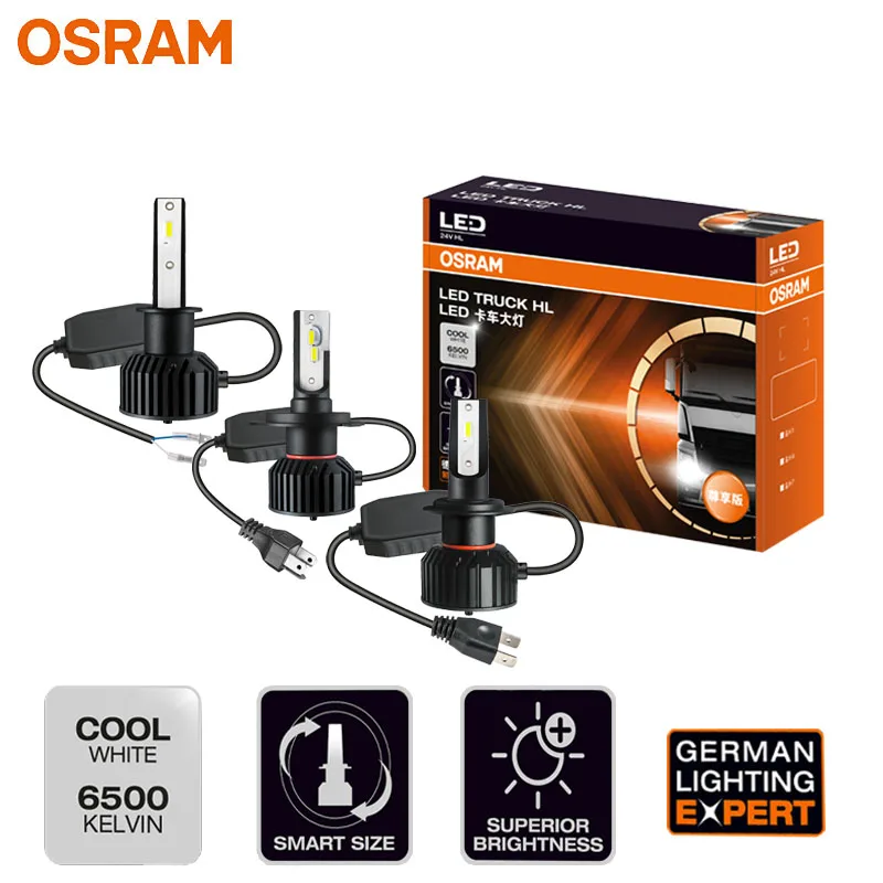 osram H4 LED XLZ CLASSIC 2.0 12V P43t 6000K COOL WHITE Car Headlight AUTO  lamp