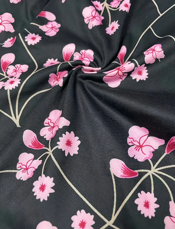 Women's Elegant and Fashionable Floral Print Leggings, Stylish Women's Basic Layer Long Pants 3