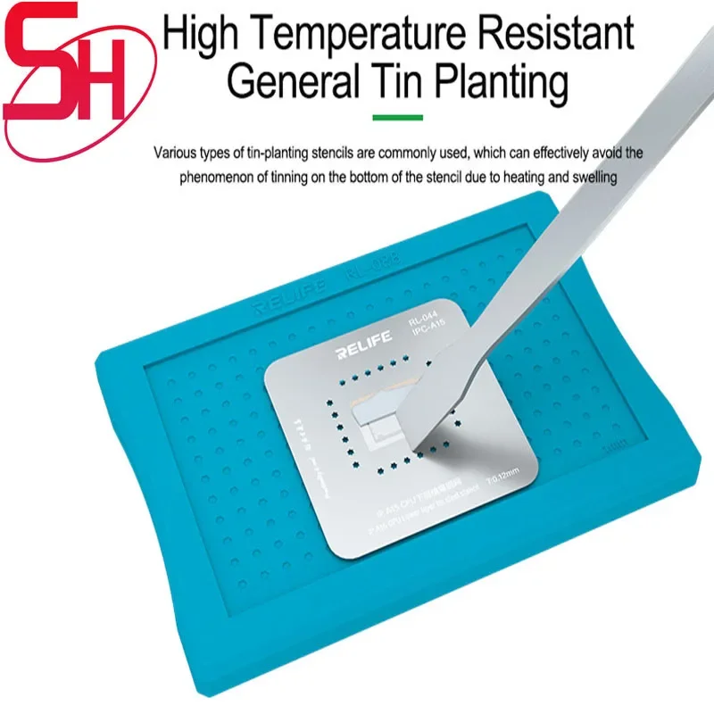 

RELIFE RL-088 Tin-planted Universal Magnetic Fixture for BGA Chips Middle Layer Tin Planting Table of Mobile Phone MainBoard