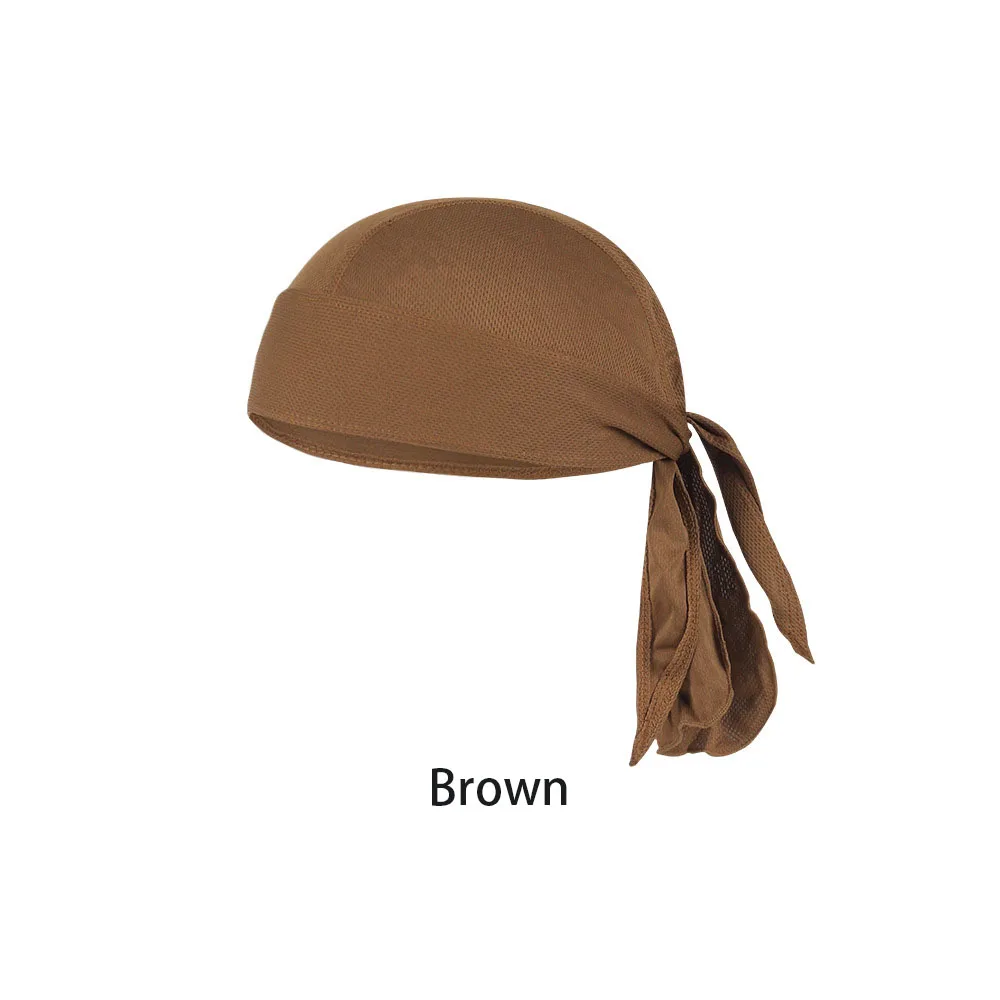 Cycling Pirate Cap Summer Quick Dry Bandana Bicycle Bike Outdoor Sports Hat Headband Breathable Helmet Liner for Men Women 6
