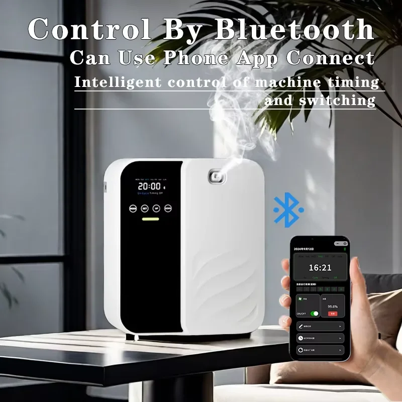 1000m3 رائحة الناشر آلة الحائط العطر الناشر بلوتوث...