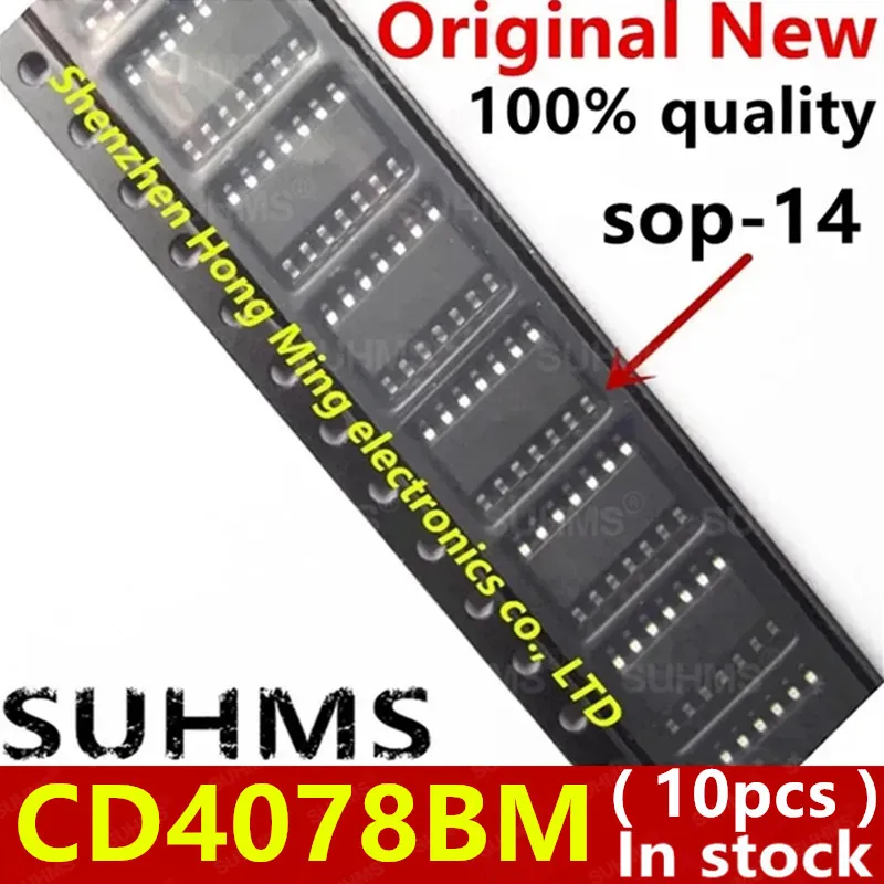 

(10 шт.) 100% Новый чипсет CD4078BM CD4078BM96 sop-14
