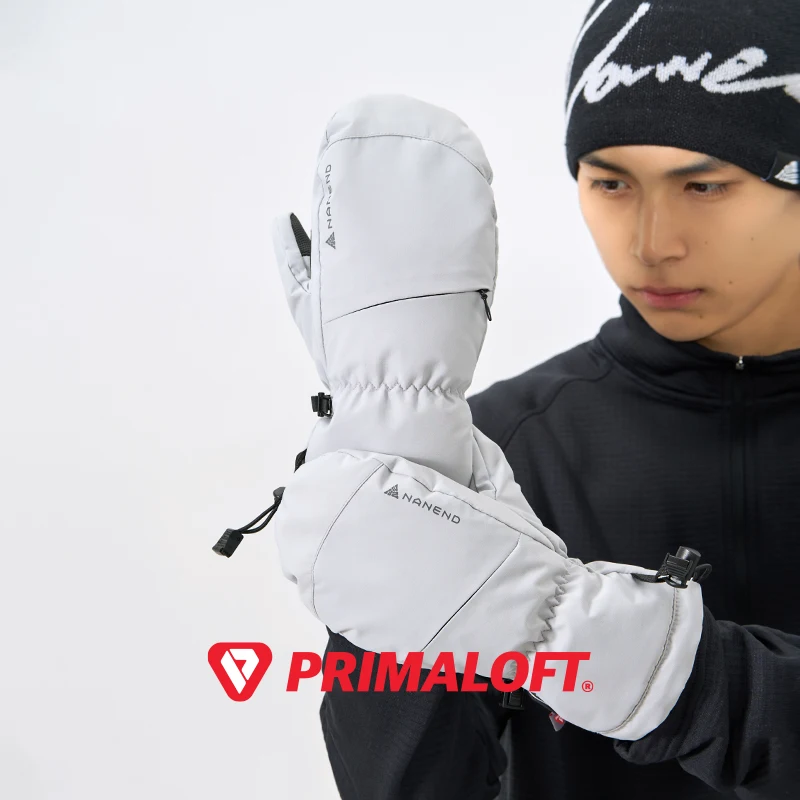Ski gloves snowboard ski gloves wear-resistant waterproof warm men's and women's skiing equipment 2