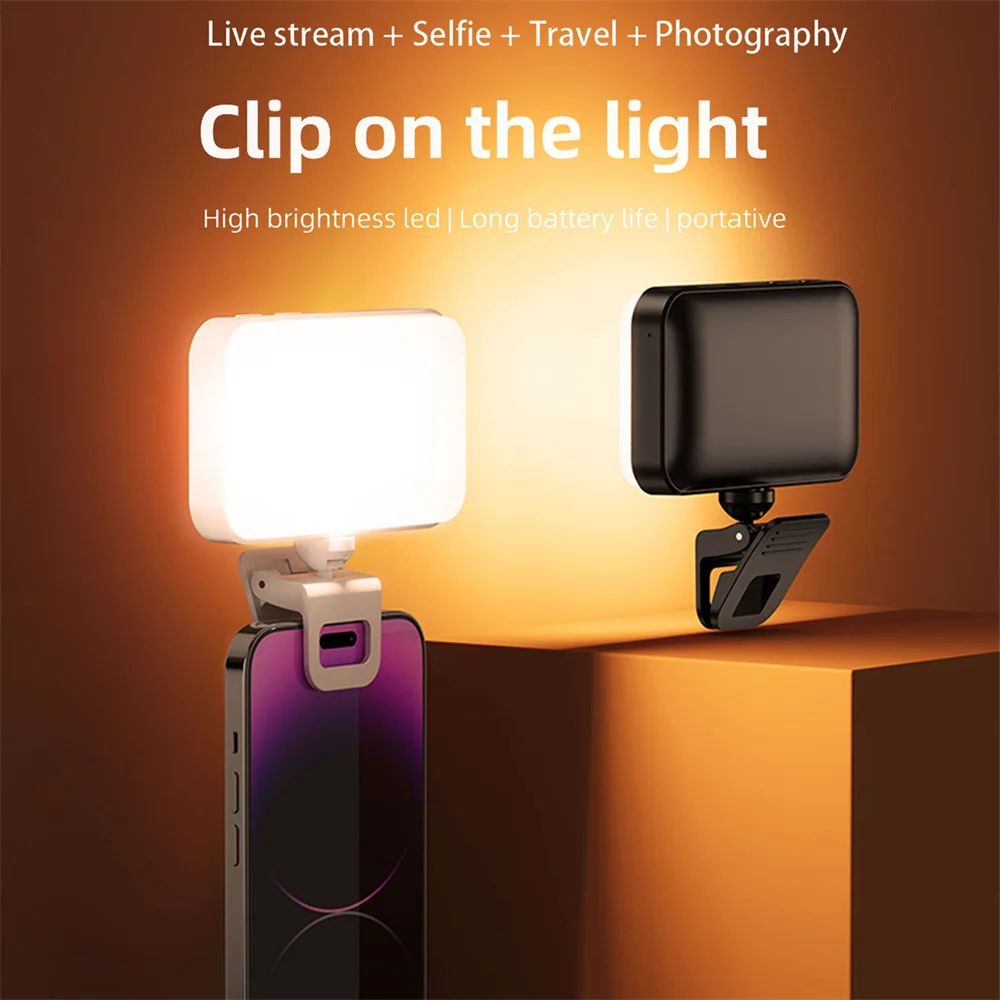 Luz de Preenchimento de Telefone Móvel Handheld Led Transmissão ao Vivo Selfie Luz de Preenchimento de Computador Luz de Vídeo Conferência de Telefone Móvel Luz de Preenchimento