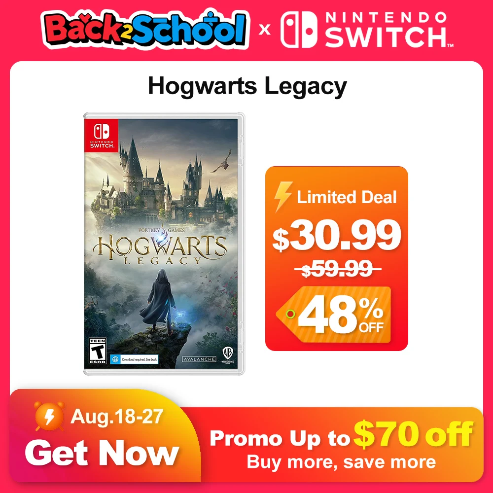 Nintendo switch game Hogwarts Legacy official original physical game card RPG for Nintendo Switch console
