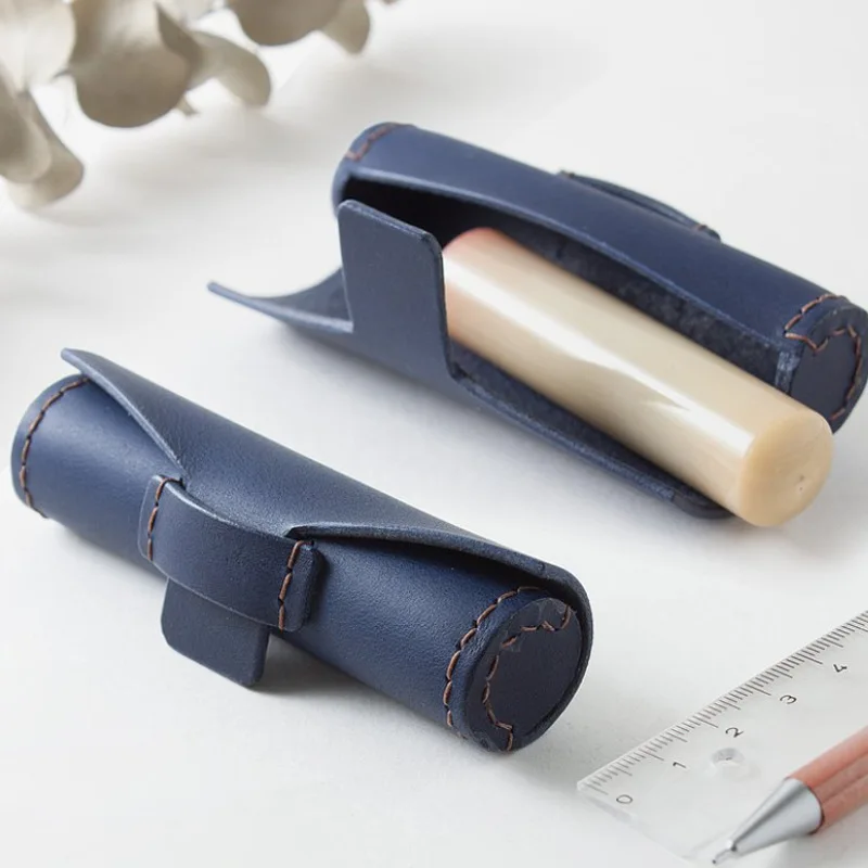Leather Mini Storage Case Bag